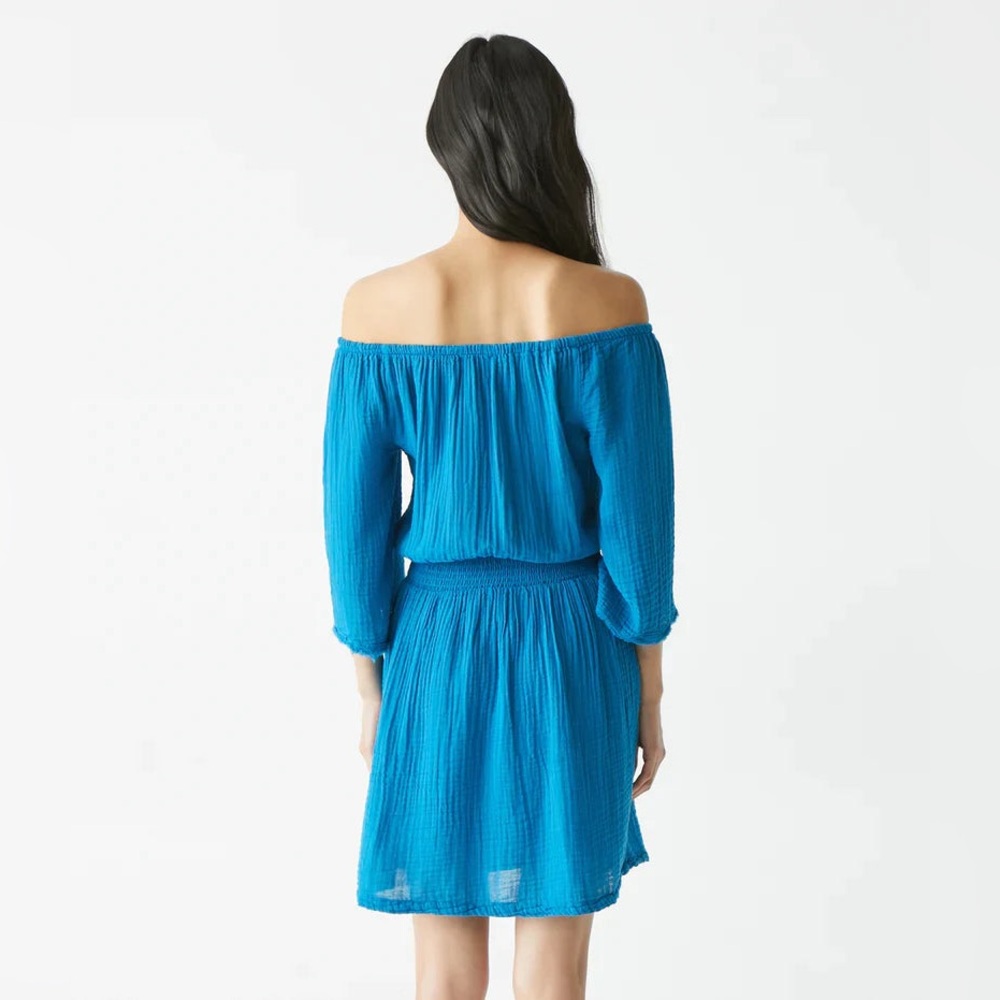MICHAEL STARS NWOT FERNANDA CONVERTIBLE GAUZE DRESS - Picture 5 of 11